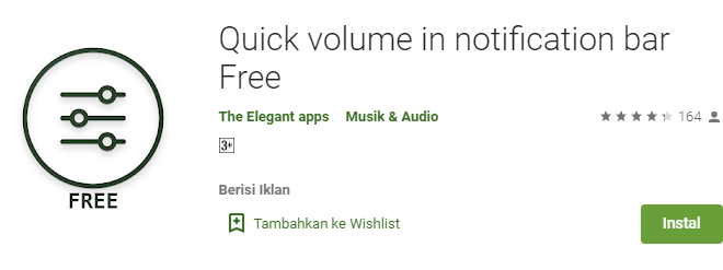 Quick Volume Control Android App