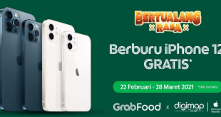 Grab Food berbagi iphone 12 gratis