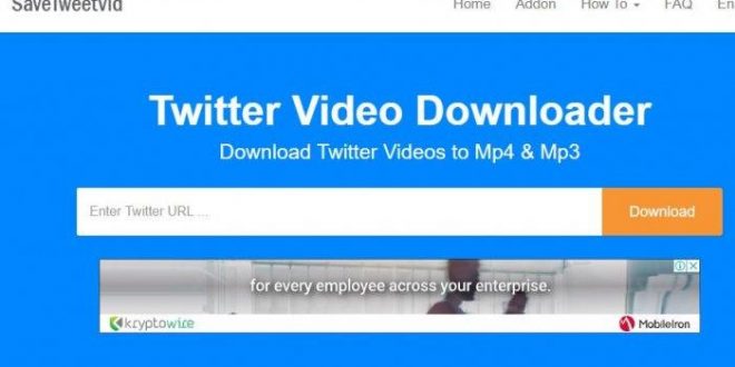 Cara Download Video di Twitter Android Mudah dan Cepat